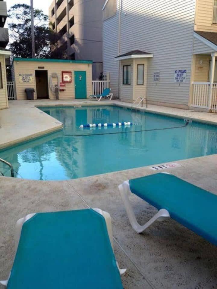*Delightful Family Beach Retreat*Pool, Steps To The Sand*H32-3 Myrtle Beach Extérieur photo